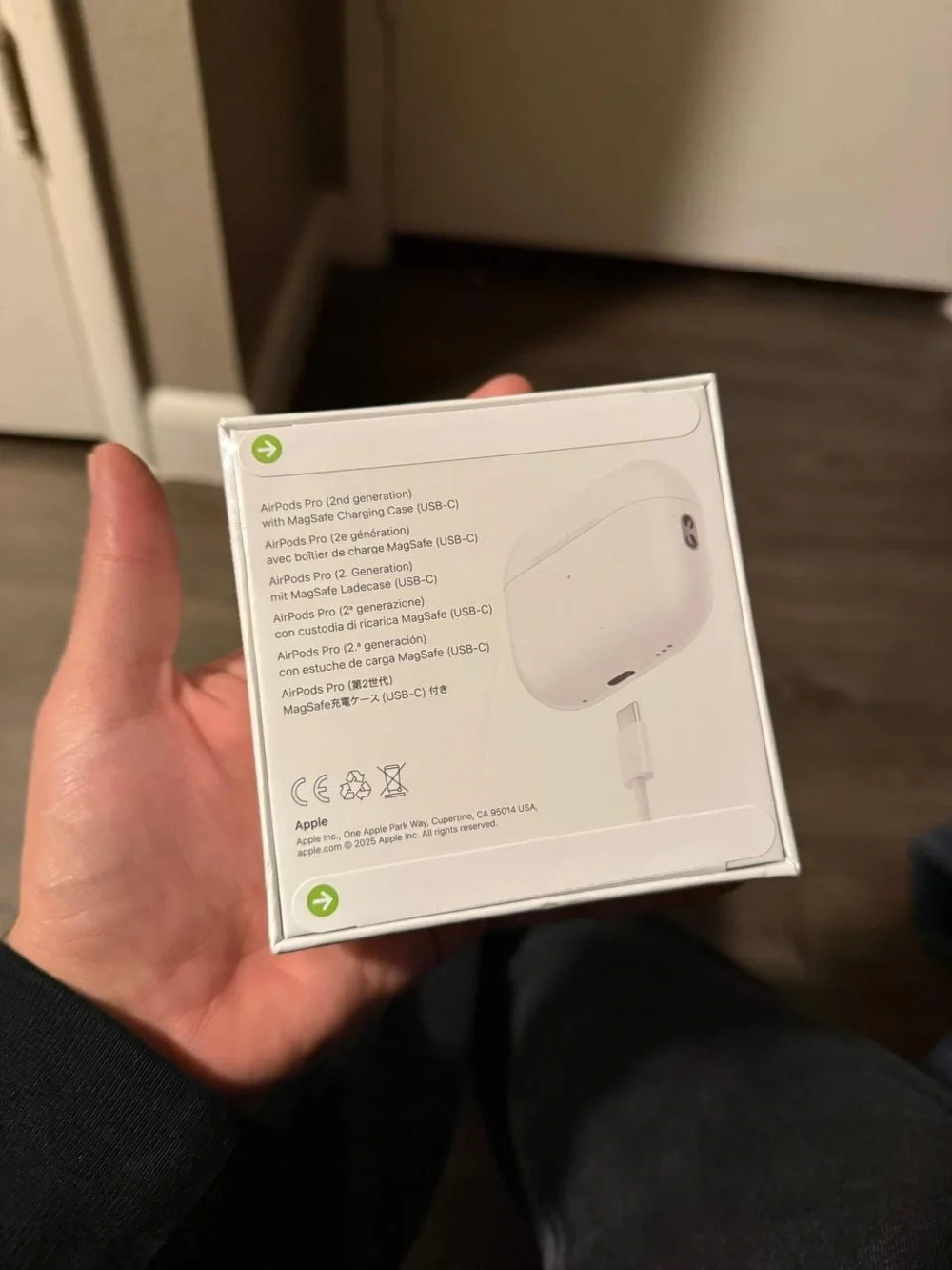 Apple AirPods Pro (White) Wireless Earbuds with Charging Case